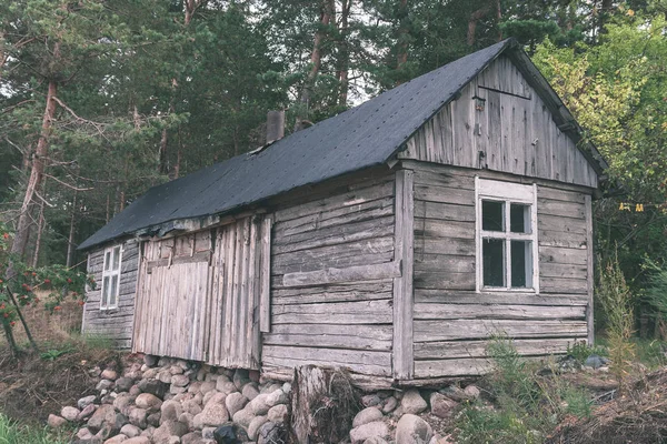 Gammalt Trä Landsbygden Hus Naturen — Stockfoto