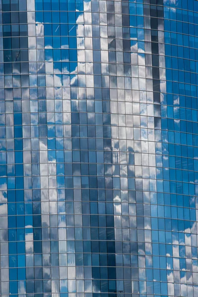 Текстура Сучасної Скляної Офісної Будівлі — стокове фото