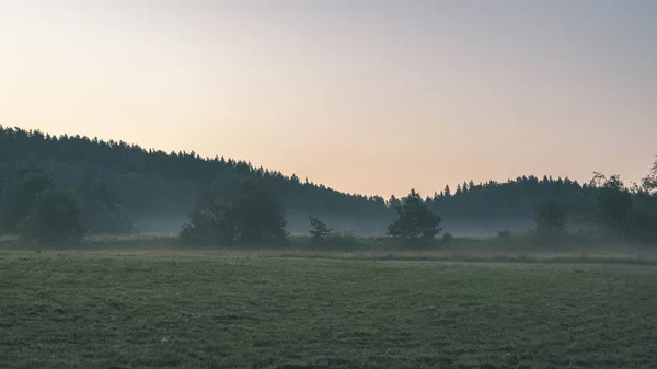 Schilderachtig Uitzicht Van Late Herfst Landschap Van Het Platteland — Stockfoto