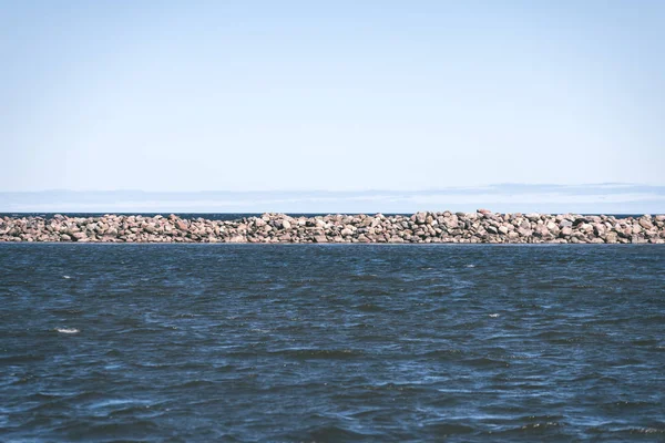 Bella Vista Panoramica Del Mare Come Sfondo — Foto Stock