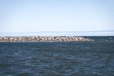 arka plan olarak sahil güzel doğal görünümü