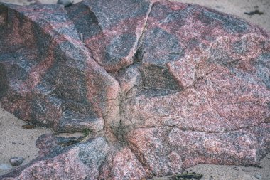 arka plan olarak renkli taş görünümü kapatın