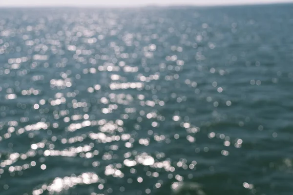 Deniz Dalgalar Bulanık Görünümü Arka Plan Olarak — Stok fotoğraf