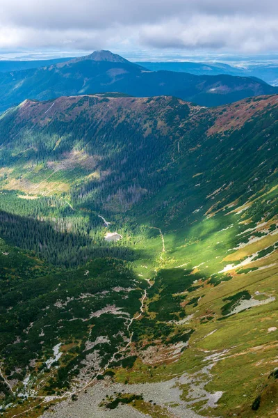 Senderos Turísticos Montaña Rocosos Tatra Eslovaquia —  Fotos de Stock