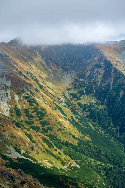 Senderos Turísticos Montaña Rocosos Tatra Eslovaquia — Foto de Stock