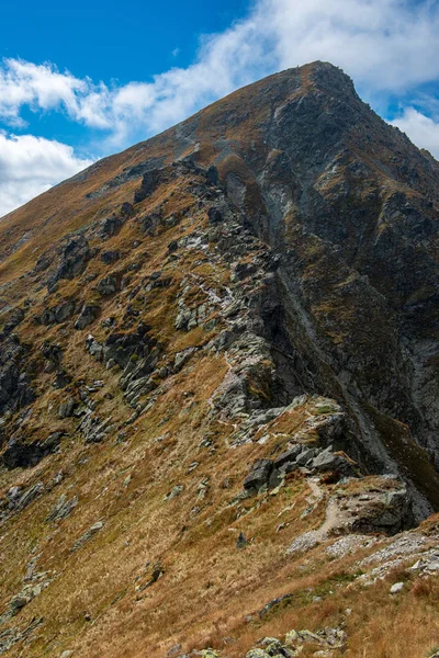 Rocky Tatra Horské Turistické Trasy Slovensku — Stock fotografie