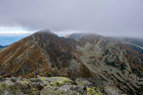Rocky Tatra Mountain Tourist Hiking Trails Slovakia — Stock Photo, Image