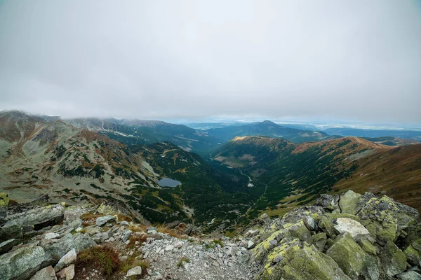 Senderos Turísticos Montaña Rocosos Tatra Eslovaquia —  Fotos de Stock