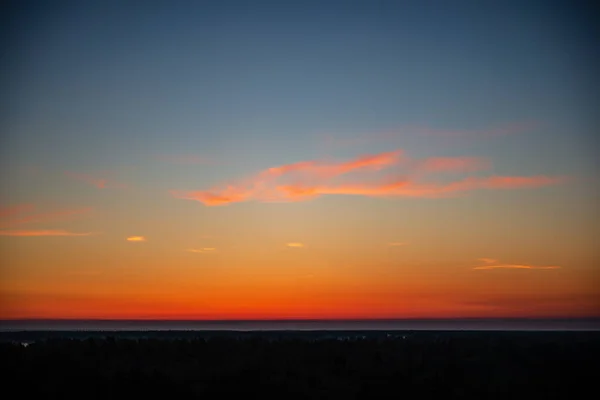 Farbenfroher Sonnenaufgang Sonnenuntergang Nebliger Sommerwiese Mit Nebel Und Sonne Nassen — Stockfoto