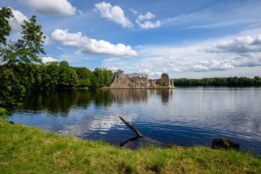 Antik taş Castle detayları bina