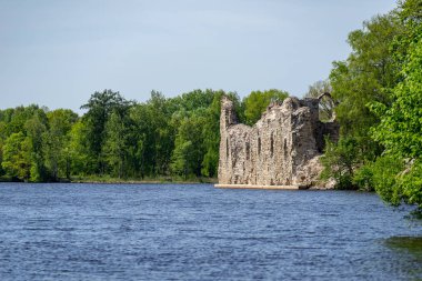 Antik taş Castle detayları bina