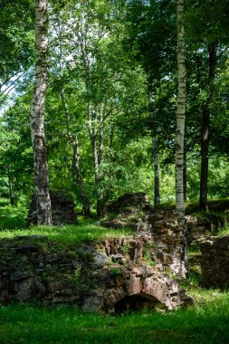 Antik taş Castle detayları bina