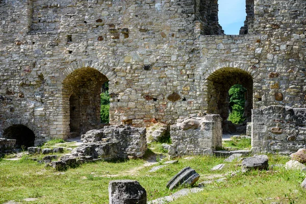 Antik taş Castle detayları bina