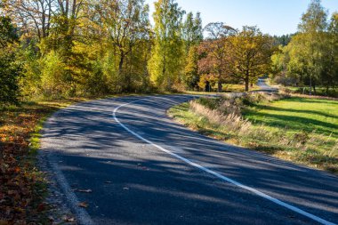 boş çakıl yol Güz