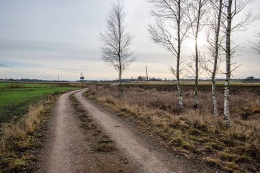 boş çakıl yol Güz