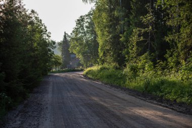 boş çakıl yol Güz