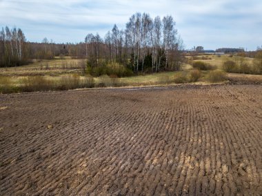 tarıma hazır kırsal kesimde freashly yetiştirilen alanlar