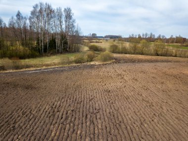 tarıma hazır kırsal kesimde freashly yetiştirilen alanlar
