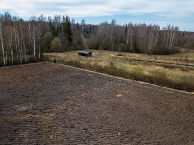 tarıma hazır kırsal kesimde freashly yetiştirilen alanlar