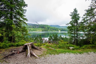 sisli havalarda slovakya Tatra dağ gölleri