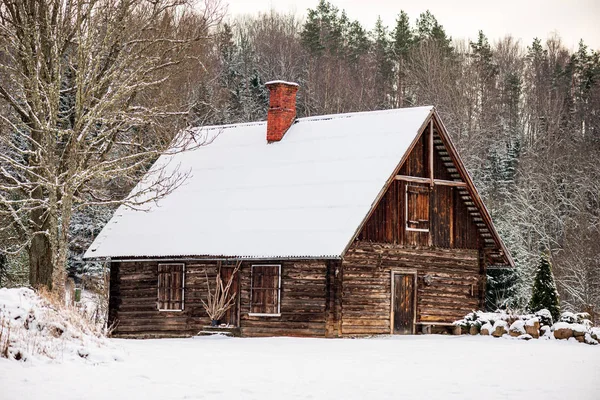 Oude houten plank Bouwstructuur op het platteland — Stockfoto