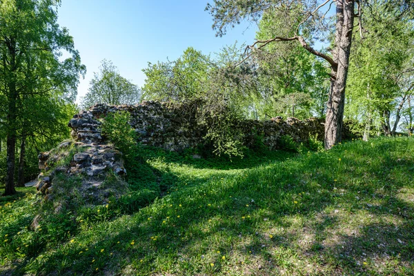 eski binanın taş tuğla Harabeleri