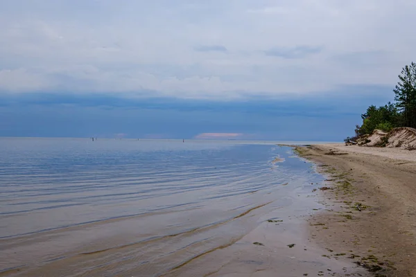 여름에 바다 해변 공중 세부 보기 — 스톡 사진