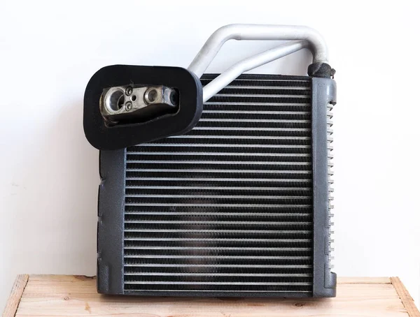 Evaporator Cooling Coil Car Condenser Air Filter Conditioning Automobile System — Stock Photo, Image