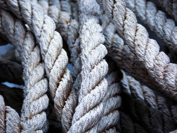 Marine Sea Ropes Background Pattern — Stock Photo, Image