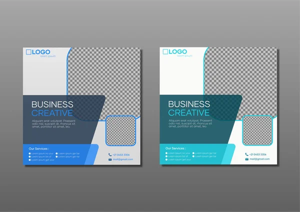 Sosyal medya posta şablonu, gönderme, besleme, hikaye ve iş reklamcılığı