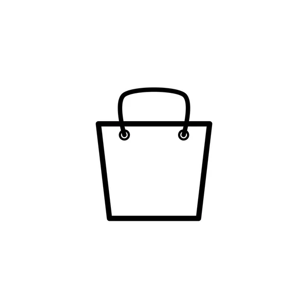 Shopping Bag Icon Illustration Shopping Lifestyle — стоковый вектор