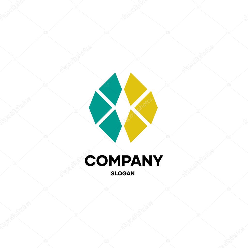 Abstract logo design simple, logo for business, company and other