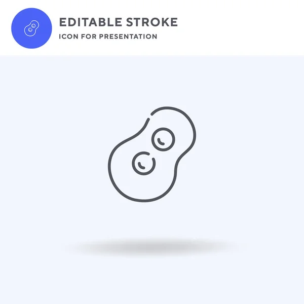 Icoon Vector Gevulde Vlakke Teken Solide Pictogram Geïsoleerd Wit Logo — Stockvector