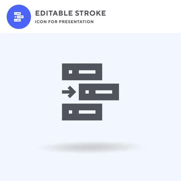 Css Icoon Vector Gevulde Vlakke Teken Solide Pictogram Geïsoleerd Wit — Stockvector