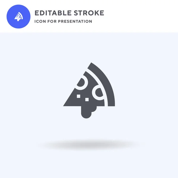 Stoere Pictogram Vector Gevulde Vlakke Teken Solide Pictogram Geïsoleerd Wit — Stockvector