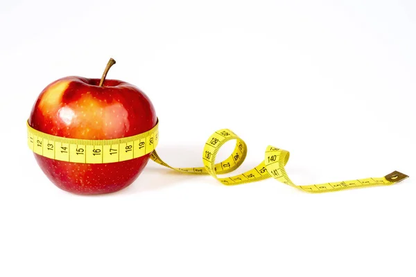 Vücut ölçüsü ve elma.