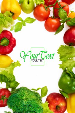 Sebze ve meyve bileşimi. 