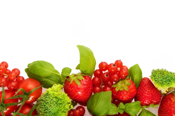 Sebze ve meyve bileşimi.