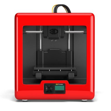 3D render bir 3d printerlere harcama maddeler