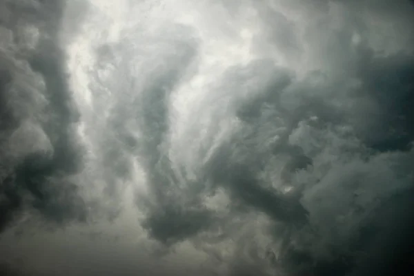 Dramatische Stormachtige Wolken Donkere Storm Wolken — Stockfoto