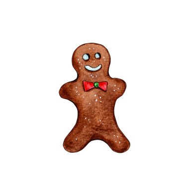 Elle boyanmış zencefilli kurabiye..