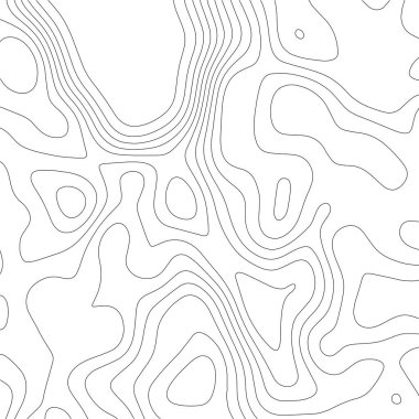 Vektör çizimi. Topografik harita dünyası. Coğrafya.