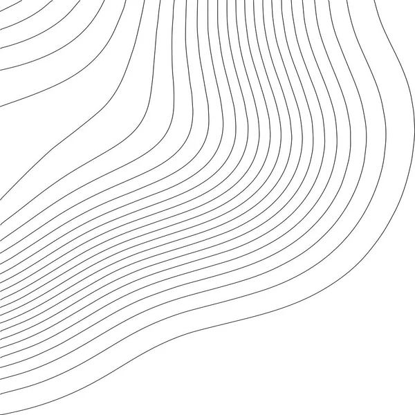 Ilustración Del Vector Contorno Fondo Abstracto Del Mapa Topográfico Esquema — Archivo Imágenes Vectoriales