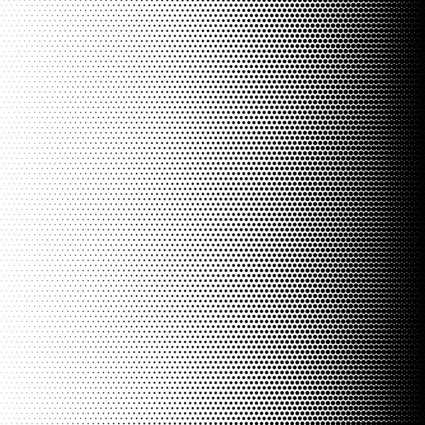 Abstraktní Polotón Pozadí Vektorová Ilustrace Retro Efekt Černobílé Tečky Textury — Stockový vektor