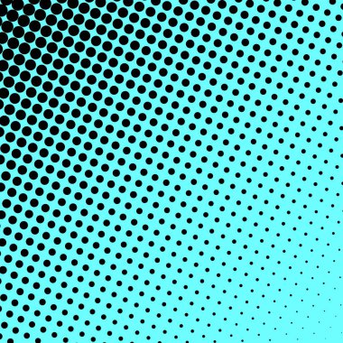 Siyah halkalar. Gradyan yarım ton Vektör İllüstrasyonu