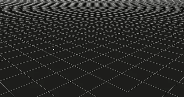 详细的线框景观 现代抽象网格 高质量的数字背景 — 图库矢量图片