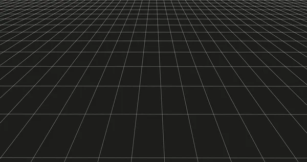 详细的线框景观 现代抽象网格 高质量的数字背景 — 图库矢量图片