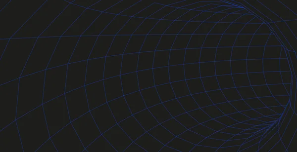 抽象隧道 网络网络技术 3D纹理 — 图库矢量图片