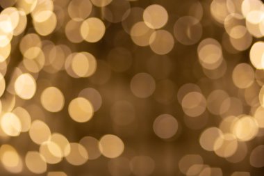Bokeh ışıklar sokak aydınlatma