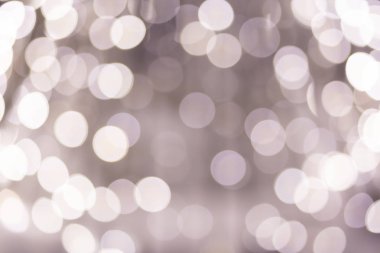 Bokeh ışıklar sokak aydınlatma.